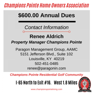 Resort Style Living in Champions Pointe